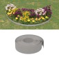 vidaXL Rasenkanten 4 Stk. Grau 10 m 15 cm Polyethylen vidaXL Rasenkanten 4 Stk. Grau 10 m 15 cm Polyethylen