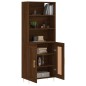vidaXL Highboard Braun Eichen-Optik 69,5x34x180 cm Holzwerkstoff vidaXL Highboard Braun Eichen-Optik 69,5x34x180 cm Holzwerkstoff