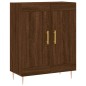 vidaXL Highboard Braun Eichen-Optik 69,5x34x180 cm Holzwerkstoff vidaXL Highboard Braun Eichen-Optik 69,5x34x180 cm Holzwerkstoff