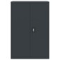 vidaXL Aktenschrank Anthrazit 90x40x180 cm Stahl vidaXL Aktenschrank Anthrazit 90x40x180 cm Stahl
