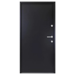 vidaXL Haustür Anthrazit 110x207,5 cm Aluminium