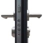 vidaXL Haustür Anthrazit 110x207,5 cm Aluminium vidaXL Haustür Anthrazit 110x207,5 cm Aluminium