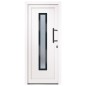 vidaXL Haustür Weiß 88x200 cm PVC vidaXL Haustür Weiß 88x200 cm PVC