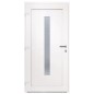 vidaXL Haustür Anthrazit 108x200 cm PVC vidaXL Haustür Anthrazit 108x200 cm PVC