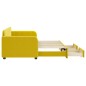 vidaXL Tagesbett Ausziehbar mit Schubladen Gelb 80x200 cm Samt vidaXL Tagesbett Ausziehbar mit Schubladen Gelb 80x200 cm Samt