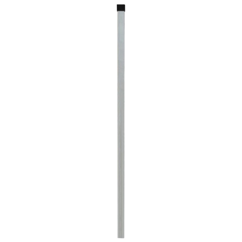 vidaXL Zaunpfosten 20 Stk. Silbern 200 cm Verzinkter Stahl vidaXL Zaunpfosten 20 Stk. Silbern 200 cm Verzinkter Stahl