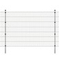 vidaXL Zaunpfosten 20 Stk. Silbern 200 cm Verzinkter Stahl vidaXL Zaunpfosten 20 Stk. Silbern 200 cm Verzinkter Stahl