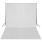 vidaXL Fotohintergrund-System 300 x 300 cm Weiß vidaXL Fotohintergrund-System 300 x 300 cm Weiß
