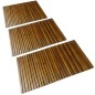 3 x Akazienholz Badematte 80 x 50 cm 3 x Akazienholz Badematte 80 x 50 cm