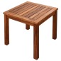 vidaXL Sonnenliegen 2 Stk. mit Tisch Akazie Massivholz und Textilene vidaXL Sonnenliegen 2 Stk. mit Tisch Akazie Massivholz und Textilene