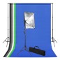 vidaXL Fotostudio-Set mit Hintergrund und Softbox-Leuchte vidaXL Fotostudio-Set mit Hintergrund und Softbox-Leuchte