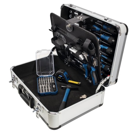 Scheppach 101 tlg. Werkzeugsatz TB150 mit Aluminiumkoffer