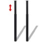 vidaXL Teleskopische Tischbeine 4 Stk. Schwarz 710 - 1100 mm vidaXL Teleskopische Tischbeine 4 Stk. Schwarz 710 - 1100 mm