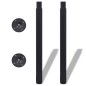 vidaXL Teleskopische Tischbeine 4 Stk. Schwarz 710 - 1100 mm vidaXL Teleskopische Tischbeine 4 Stk. Schwarz 710 - 1100 mm