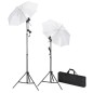 vidaXL Fotostudio-Set mit Hintergrund, Leuchten und Schirmen vidaXL Fotostudio-Set mit Hintergrund, Leuchten und Schirmen