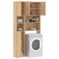 vidaXL Waschmaschinenschrank-Set Sonoma-Eiche Holzwerkstoff vidaXL Waschmaschinenschrank-Set Sonoma-Eiche Holzwerkstoff