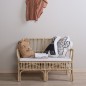 CHILDHOME Kinderbank mit Kissen Montana Rattan CHILDHOME Kinderbank mit Kissen Montana Rattan