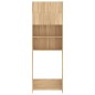 vidaXL Waschmaschinenschrank-Set Sonoma-Eiche Holzwerkstoff vidaXL Waschmaschinenschrank-Set Sonoma-Eiche Holzwerkstoff