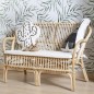 CHILDHOME Kinderbank mit Kissen Montana Rattan CHILDHOME Kinderbank mit Kissen Montana Rattan