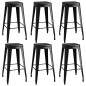 vidaXL 7-tlg. Bar-Set Weiß und Schwarz vidaXL 7-tlg. Bar-Set Weiß und Schwarz