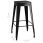 vidaXL 7-tlg. Bar-Set Weiß und Schwarz vidaXL 7-tlg. Bar-Set Weiß und Schwarz