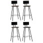 vidaXL 5-tlg. Bar-Set Schwarz vidaXL 5-tlg. Bar-Set Schwarz