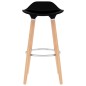 vidaXL 3-tlg. Bar-Set Schwarz vidaXL 3-tlg. Bar-Set Schwarz