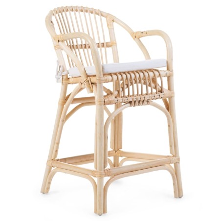CHILDHOME Junior-Stuhl mit Kissen Montana Rattan