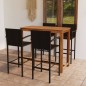 vidaXL 5-tlg. Gartenbar-Set Braun vidaXL 5-tlg. Gartenbar-Set Braun