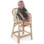 CHILDHOME Junior-Stuhl mit Kissen Montana Rattan CHILDHOME Junior-Stuhl mit Kissen Montana Rattan