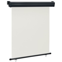vidaXL Balkon-Seitenmarkise 140 × 250 cm Creme