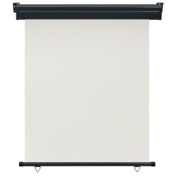 vidaXL Balkon-Seitenmarkise 140 × 250 cm Creme