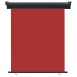 vidaXL Balkon-Seitenmarkise 140 × 250 cm Rot vidaXL Balkon-Seitenmarkise 140 × 250 cm Rot