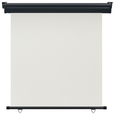 vidaXL Balkon-Seitenmarkise 160 × 250 cm Creme