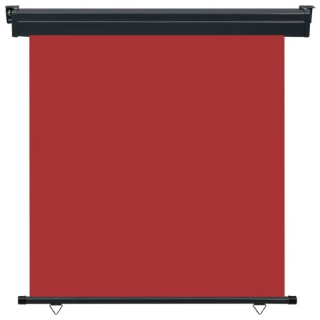 vidaXL Balkon-Seitenmarkise 160 × 250 cm Rot
