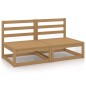 vidaXL 2-Sitzer-Gartensofa Honigbraun Massivholz Kiefer vidaXL 2-Sitzer-Gartensofa Honigbraun Massivholz Kiefer