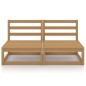 vidaXL 2-Sitzer-Gartensofa Honigbraun Massivholz Kiefer vidaXL 2-Sitzer-Gartensofa Honigbraun Massivholz Kiefer