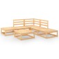 vidaXL 6-tlg. Garten-Lounge-Set Massivholz Kiefer vidaXL 6-tlg. Garten-Lounge-Set Massivholz Kiefer