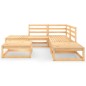vidaXL 6-tlg. Garten-Lounge-Set Massivholz Kiefer vidaXL 6-tlg. Garten-Lounge-Set Massivholz Kiefer