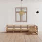 vidaXL 5-tlg. Garten-Lounge-Set Honigbraun Massivholz Kiefer vidaXL 5-tlg. Garten-Lounge-Set Honigbraun Massivholz Kiefer