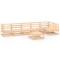 vidaXL 7-tlg. Garten-Lounge-Set Massivholz Kiefer vidaXL 7-tlg. Garten-Lounge-Set Massivholz Kiefer