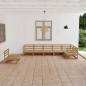 vidaXL 7-tlg. Garten-Lounge-Set Honigbraun Massivholz Kiefer vidaXL 7-tlg. Garten-Lounge-Set Honigbraun Massivholz Kiefer