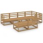 vidaXL 7-tlg. Garten-Lounge-Set Honigbraun Massivholz Kiefer vidaXL 7-tlg. Garten-Lounge-Set Honigbraun Massivholz Kiefer