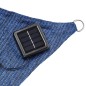 HI Sonnensegel mit 100 LED Hellblau 2x3 m HI Sonnensegel mit 100 LED Hellblau 2x3 m