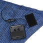HI Sonnensegel mit 100 LED Hellblau 2x3 m HI Sonnensegel mit 100 LED Hellblau 2x3 m
