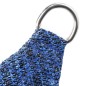HI Sonnensegel mit 100 LED Hellblau 2x3 m HI Sonnensegel mit 100 LED Hellblau 2x3 m