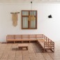 vidaXL 10-tlg. Garten-Lounge-Set Honigbraun Massivholz Kiefer vidaXL 10-tlg. Garten-Lounge-Set Honigbraun Massivholz Kiefer