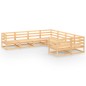 vidaXL 8-tlg. Garten-Lounge-Set Massivholz Kiefer vidaXL 8-tlg. Garten-Lounge-Set Massivholz Kiefer