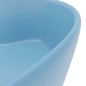 vidaXL Luxus-Waschbecken mit Überlauf Matt Hellblau 36x13 cm Keramik vidaXL Luxus-Waschbecken mit Überlauf Matt Hellblau 36x13 cm Keramik