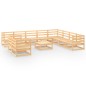 vidaXL 11-tlg. Garten-Lounge-Set Massivholz Kiefer vidaXL 11-tlg. Garten-Lounge-Set Massivholz Kiefer